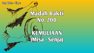 MB 200 Kemuliaan (Misa - Senja) || Musik Madah Bakti Katolik || Cover by Roni Bora