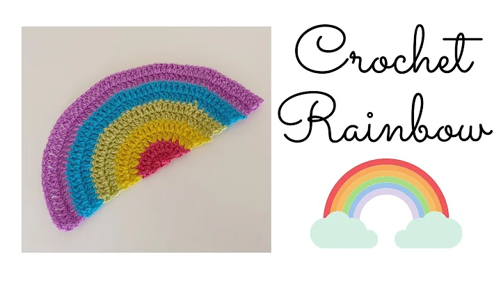 Learn How to Make an Easy Crochet Rainbow