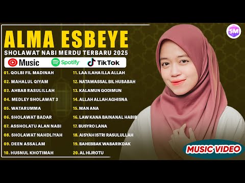 Qolbi Fil Madinah Alma Esbeye Full Album Sholawat Terbaru 2025 Mahalul Qiyam Sholawat Merdu 