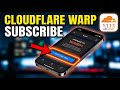 How to subscribe to Cloudflare WARP for private browsing on iPhone - Quick Tutorial
