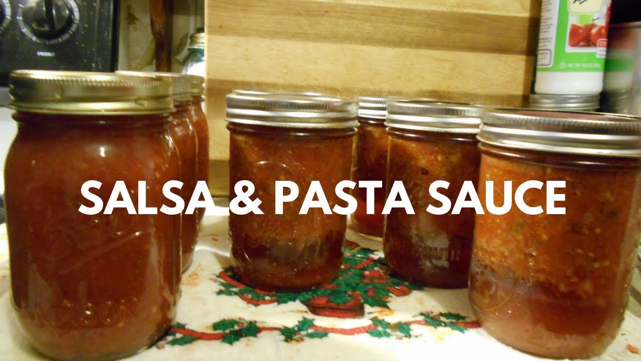 Canning Mrs. Wages Pasta Sauce and Salsa YouTube