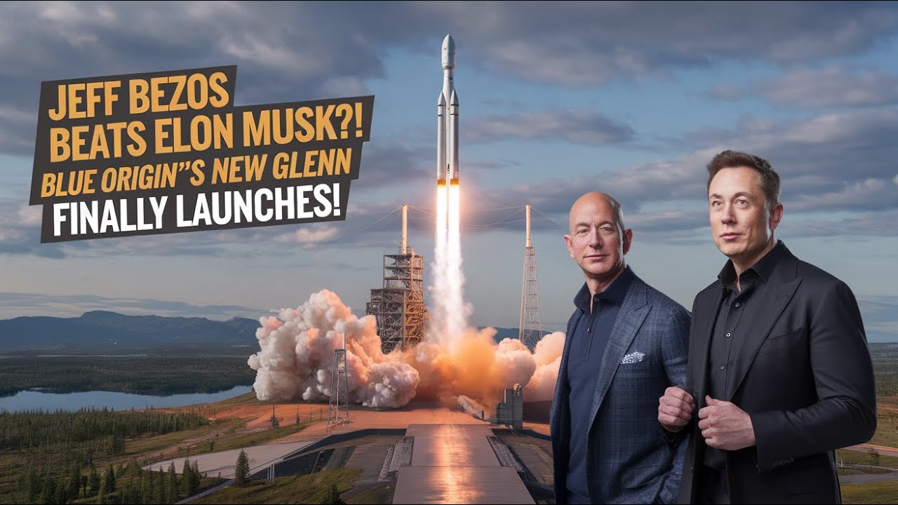 Jeff Bezos BEATS Elon Musk?! Blue Origin's New Glenn FINALLY Launches ...