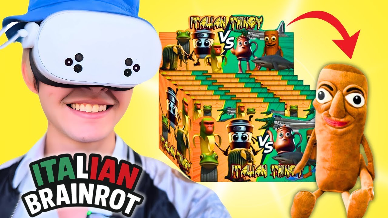 SHOPPING IN VR!!! (Italian Brainrot)