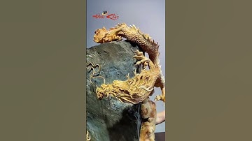 Điêu khắc gỗ tượng Rồng #dragonball
