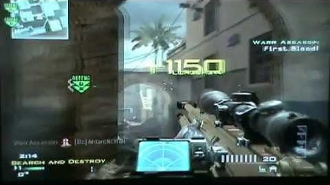 Best No Scope Sniper Kill in Call of Duty MW3