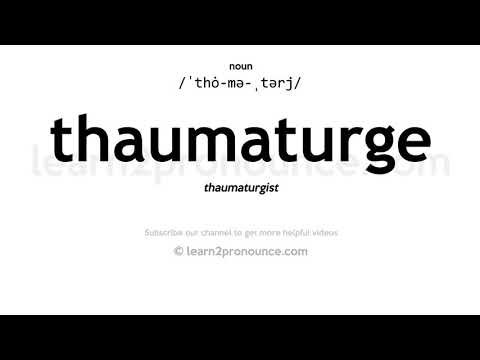 Video: Кантип thaumaturge ffxiv болуу керек?