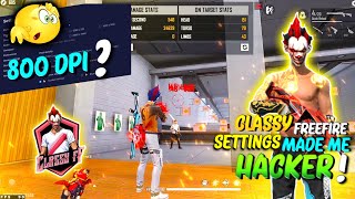 @classyfreefire Settings Made Me HACKER ! | Bluestacks 5 No Recoil Setting @AxelOfficial