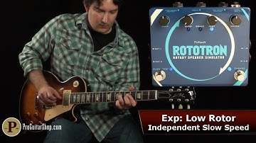 Pigtronix Rototron - Analog Rotary Speaker Simulator