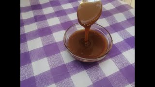 صوص كرامل بطريقة ولا اسهل The delicious caramel sauce is better than the shop | صوص احلى من الجاهز