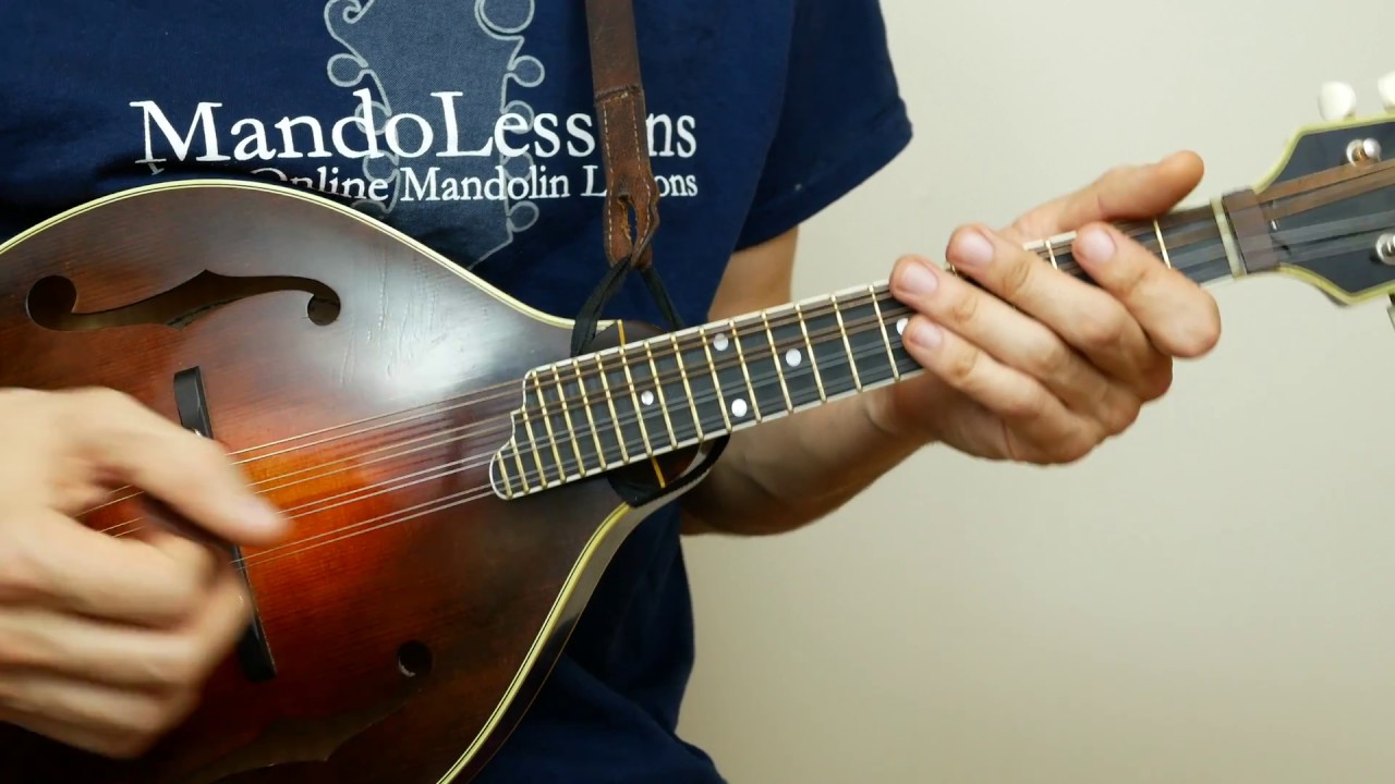 Shady Grove Part Three Picking the Simple Melody Mandolin Lesson
