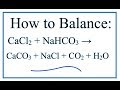 Balancing Chemical Equations Concepts