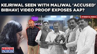 Kejriwal, Sanjay Singh Seen With Swati Maliwal 'Accused' Bibhav | AAP Exposed? Exclusive Video Proof