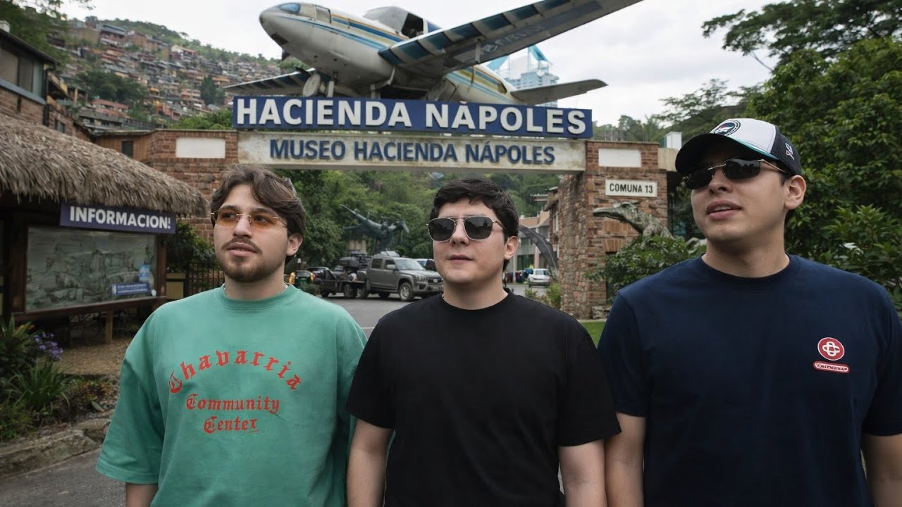 CONOCIENDO la HACIENDA NÁPOLES con MARKITOS TOYS y WILLITO en MEDELLÍN - COLOMBIA | LONCHE 