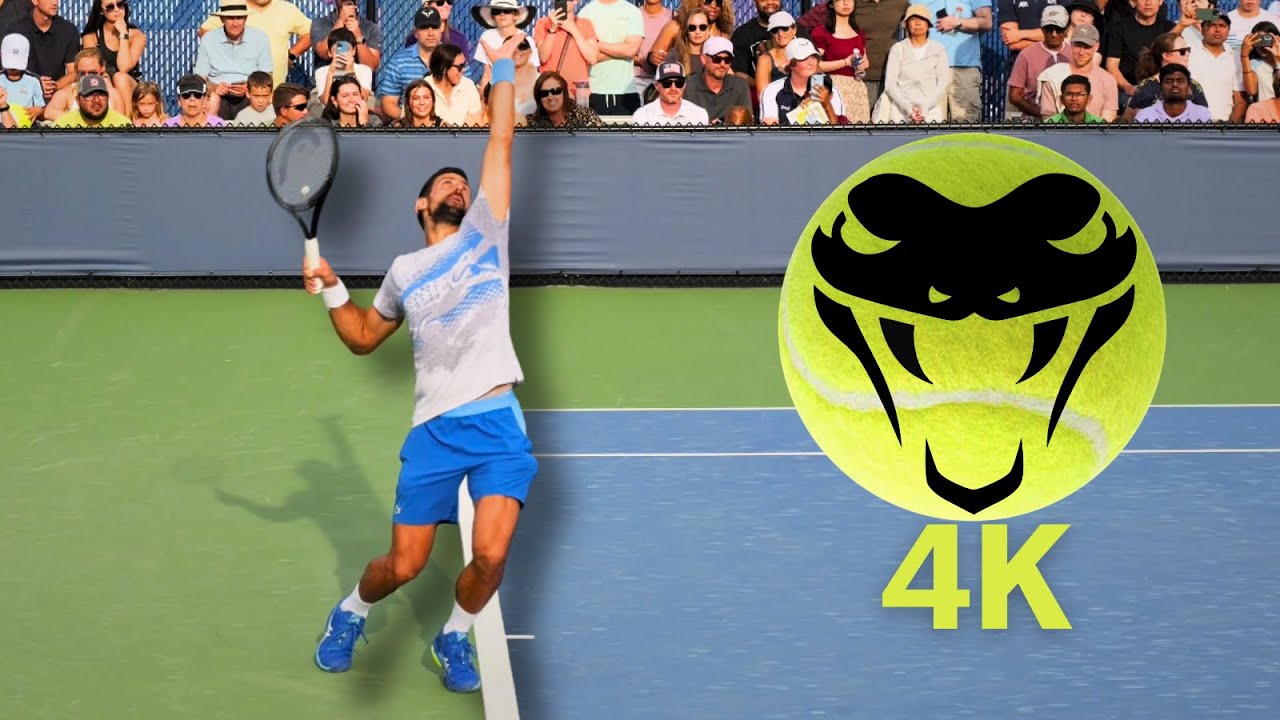Novak Djokovic SERVING PRACTICE in 4K | Tennis Training