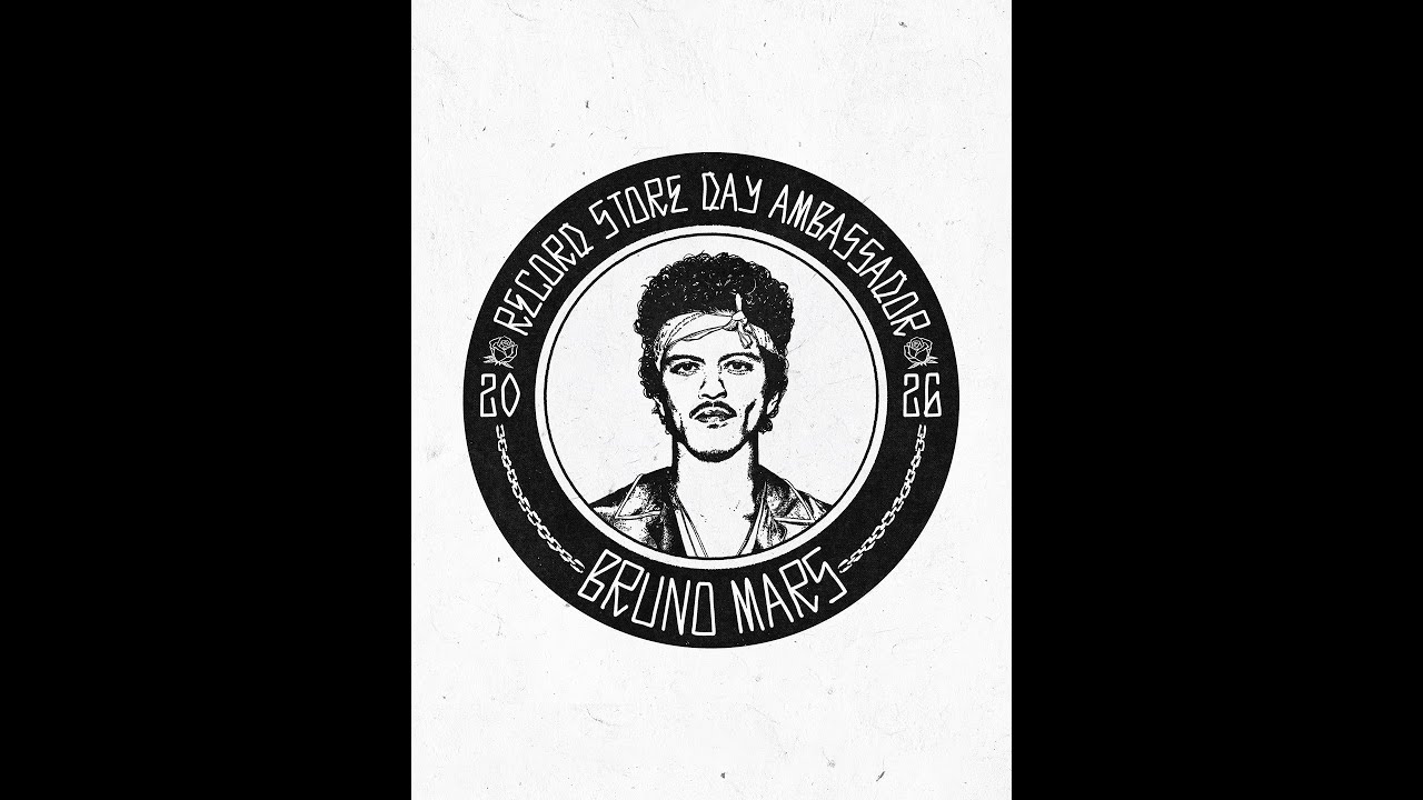 Bruno Mars Announced as 2026 Record Store Day Ambassador