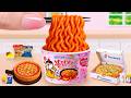 How To Cook Miniature Street Corn and Chicago Deep Dish Pizza with Noodles by Tony Mini Food
