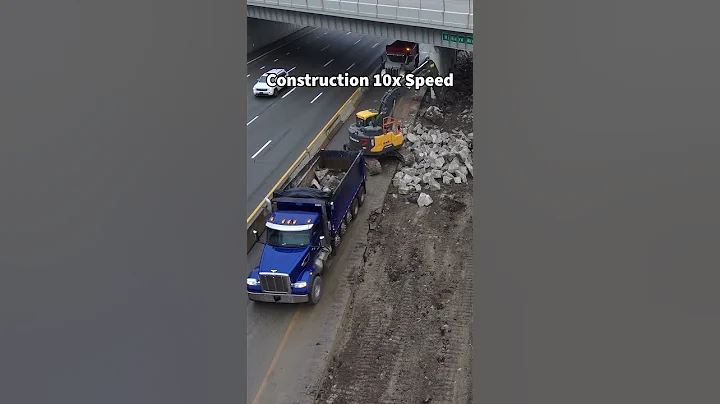 Construction, but faster. #Truck #Road #Construction