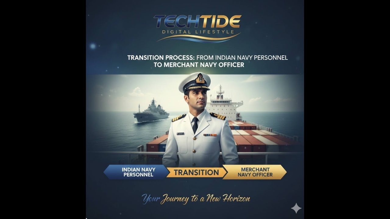 Transitions to Merchant Navy after Navy Retirement and In service Navy personnel.
