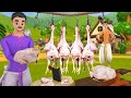 பேராசை கோழி விற்பனையாளர் தமிழ் கதை | Greedy Chicken Seller Tamil Story - 3D Animated Stories