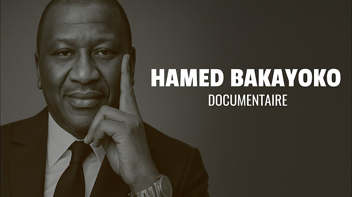 Hamed Bakayoko: The Tragic Story of an Ivorian Politician
