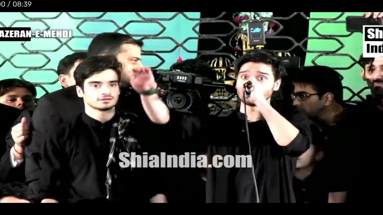 Nadeem Sarwar Alijee AliShanawar nohay status india mai.ki azadari ki ...