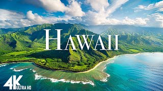 FLYING OVER HAWAII (4K UHD) - The Jewel of the Pacific - The Kingdom of Islands