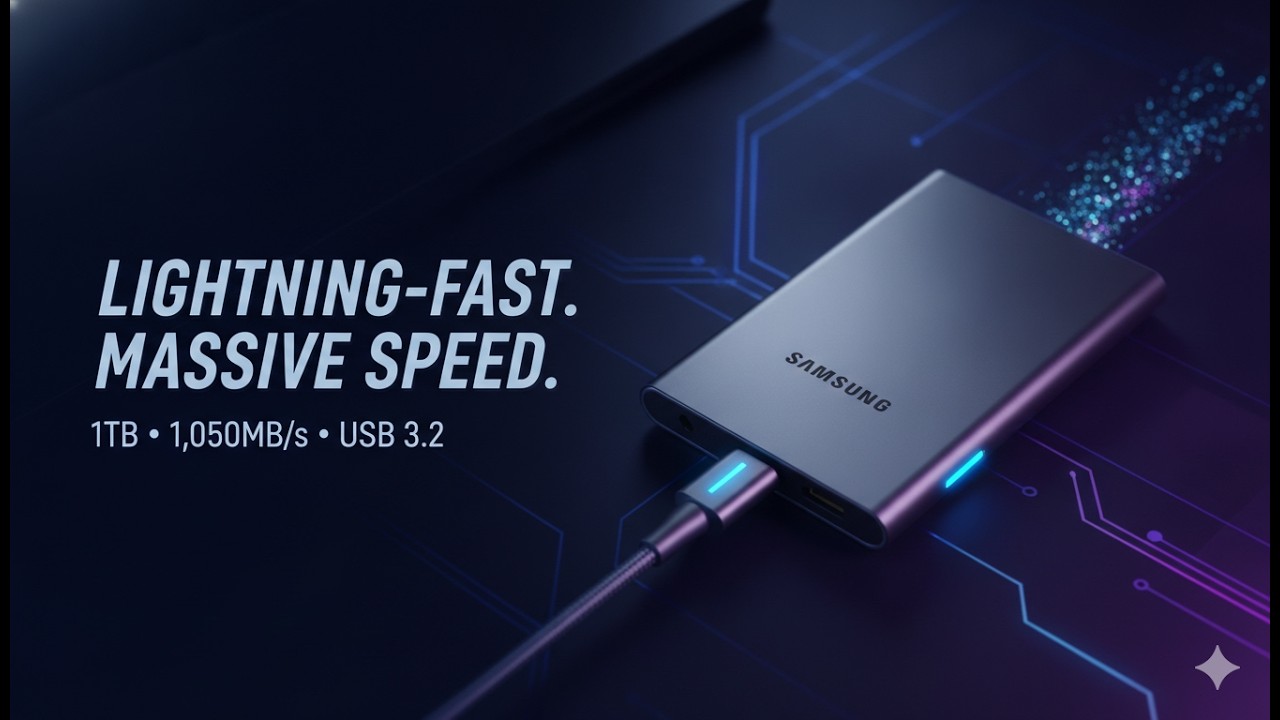 Samsung T7 1TB Portable SSD Review | Worth It in 2026? - YouTube