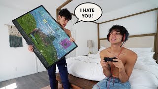 IGNORING MY TWIN BROTHER FOR 24 HOURS!
