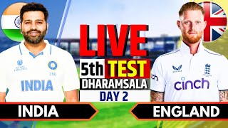 India vs England, 5th Test, Day 2 | India vs England Live Match | IND vs ENG Live Score & Commentary