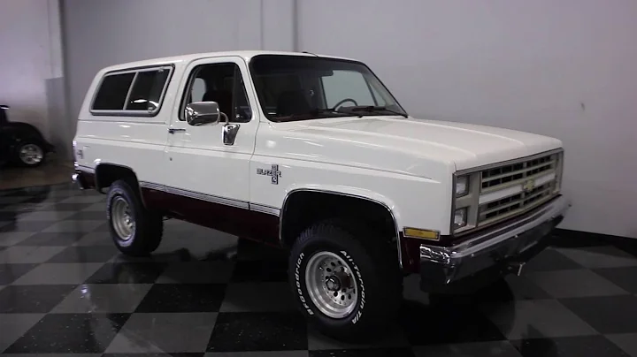 1921 DFW 1987 Chevy Blazer K5