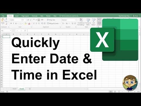 Quickly Enter Current Date and Time in Excel hqdefault