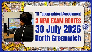 NEW TfL Topographical Exam Routes 2026 | Short Route | Long Route | Road Closure | London PCO Uber