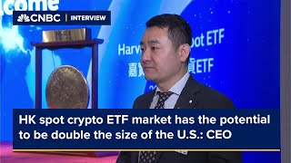 HK spot crypto ETF market has the potential to be double the size of the U.S.: CEO by CNBC International TV 29 views 2 hours ago 3 minutes, 7 seconds