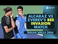 *That Bee Invasion* 🐝 Carlos Alcaraz vs Alexander Zverev Indian Wells 2024 Highlights