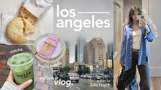 my life in LA | travel with me, what i eat in a day + making new friends