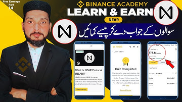 Binance Learn & Earn NEAR Quiz Answers ✅ Earn 0.3 NEAR Daily | What is NEAR Protocol?