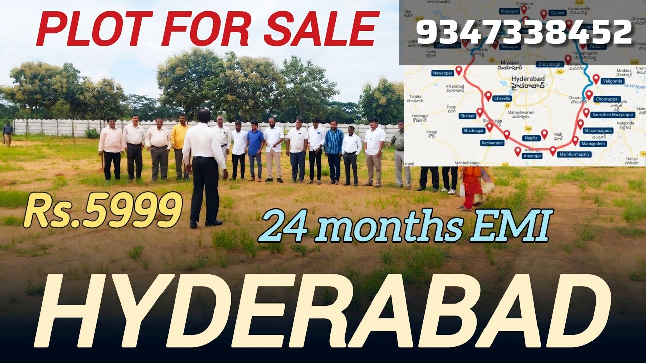 Property for sale hyderabad | future investment plots hyderabad #realestate #property 