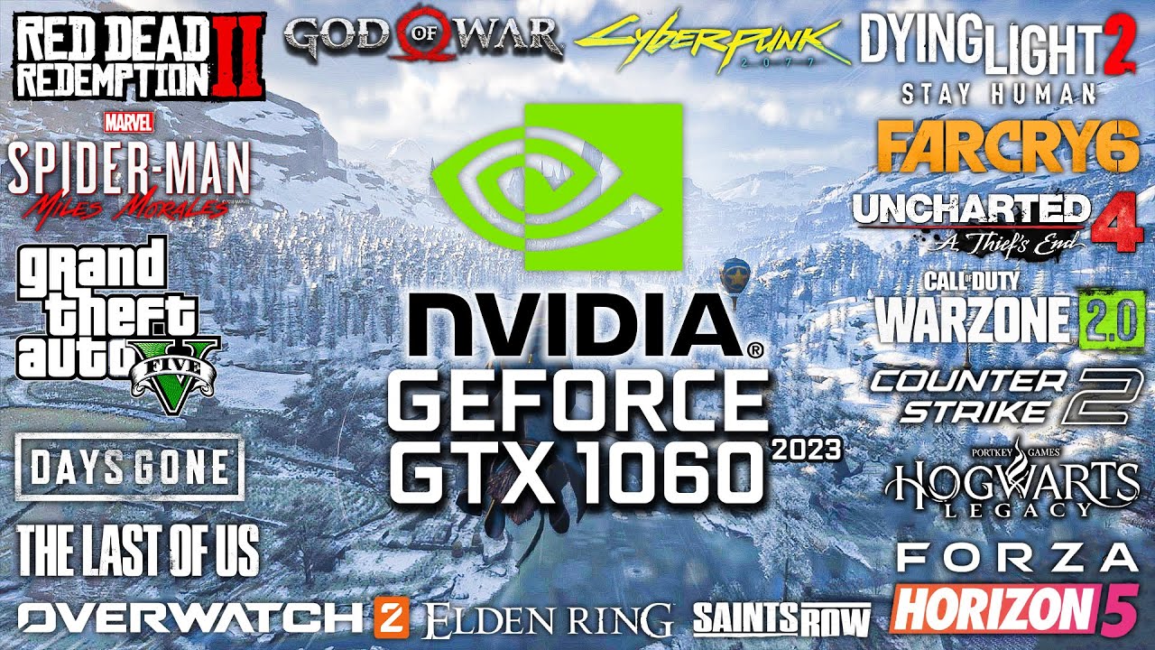 GeForce GTX 1060 in 2023 - Test in 31 Games