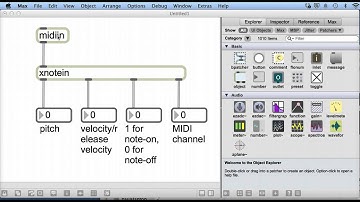 Max MSP V6 Tutorial 12 - xnotein