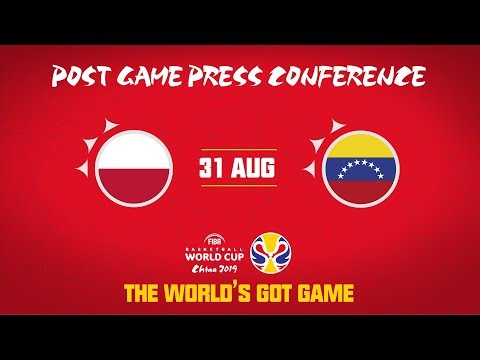 Poland v Venezuela - Press Conference - FIBA Basketball World Cup