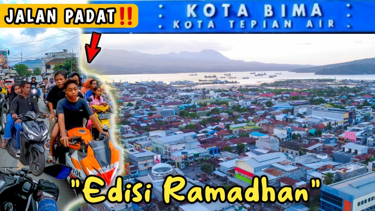Suasana KOTA BIMA di hari terakhir PUASA | H-1 Sebelum LEBARAN 2023