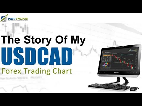 Story Of The USDCAD Forex Chart