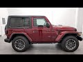 2021 JEEP WRANGLER 2 DOOR 80TH ANNIVERSARY SPORT S SNAZZBERRY WALK AROUND REVIEW 21J27 SOLD!