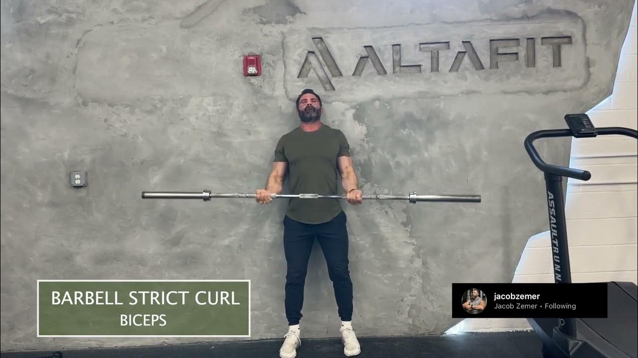 Barbell Strict Curl YouTube