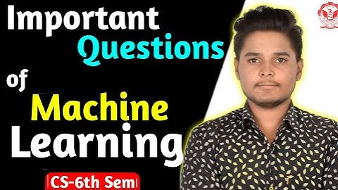 Machine learning important questions// important questions of machine learning// rgpv cs-6th sem