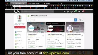 How to do Affiliate marketing product research using Wealthy Affiliate