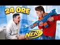 SCHERZO DI CAP, SPARO CON I NERF AL MIO AMICO per 24 ORE! 😂 Casa degli YouTubers