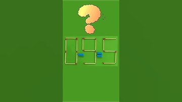 move 1 matchstick to fix the equation | Matchstick puzzle 0-9=5 #puzzles #riddles #matches