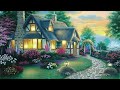Flower Garden Stock Footage, Fantasy Nature Flower Garden Video