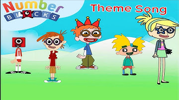 Numberblocks Intro But My Creation of Humanized Cartoon Characters as numberblocks theme song